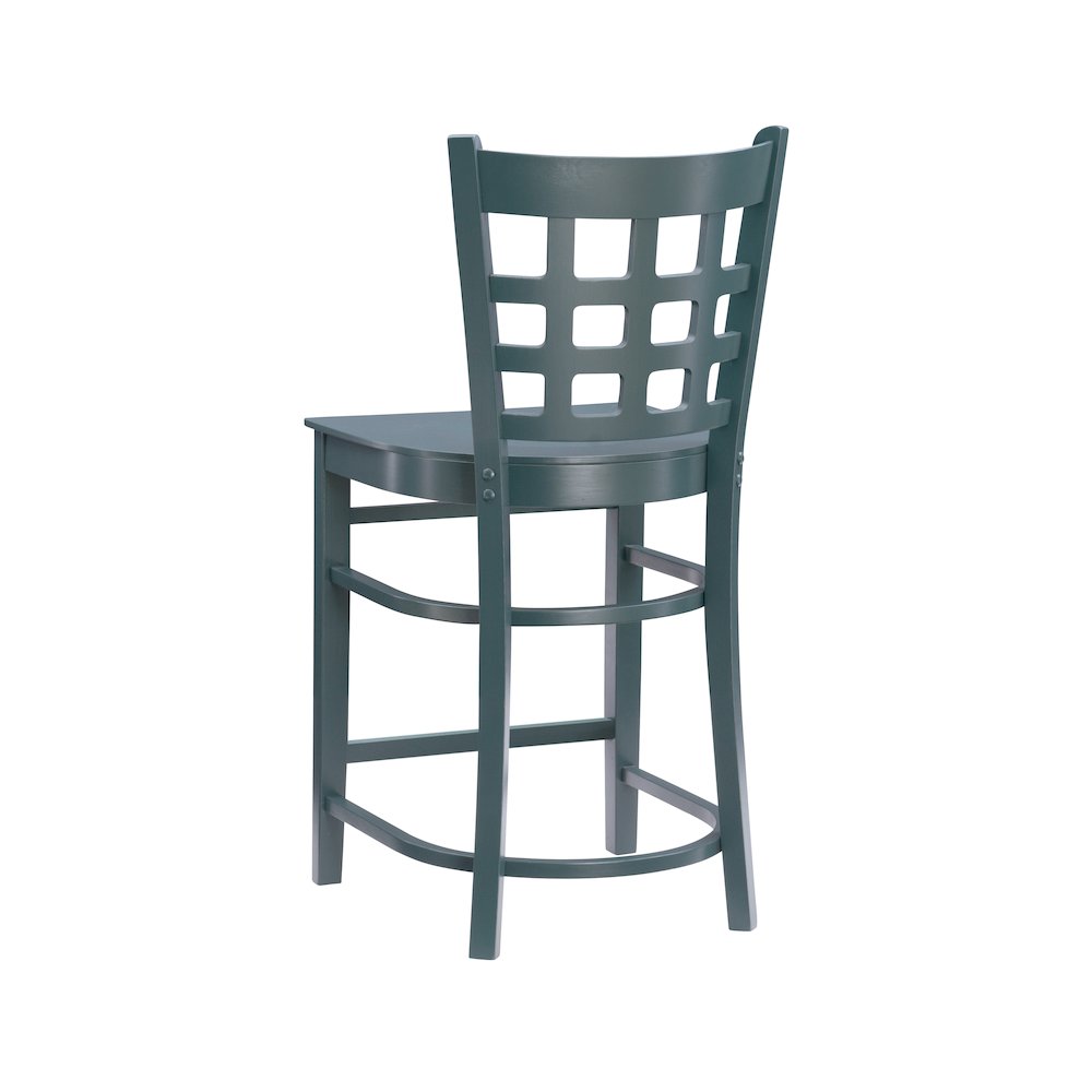 Lola Counter Stool Green Set Of 2. Picture 9