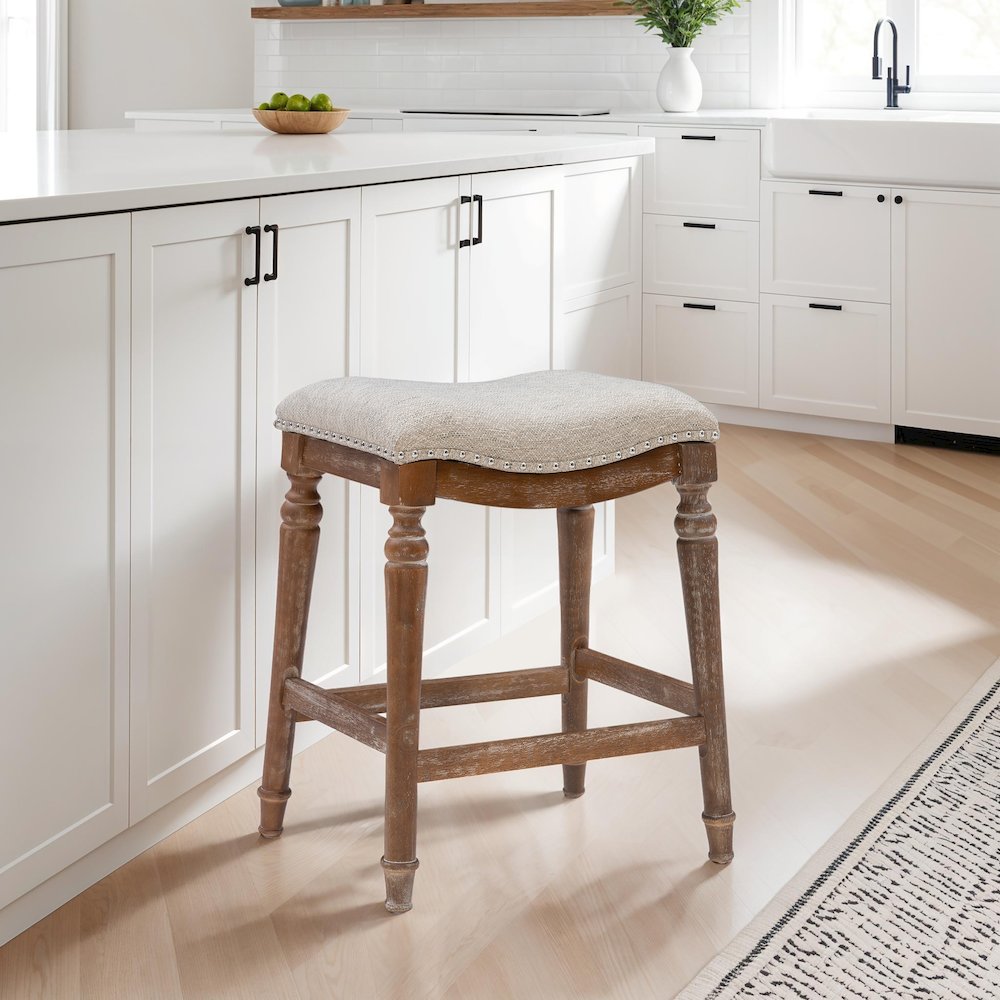 Hayes Counter Stool Brown. Picture 5