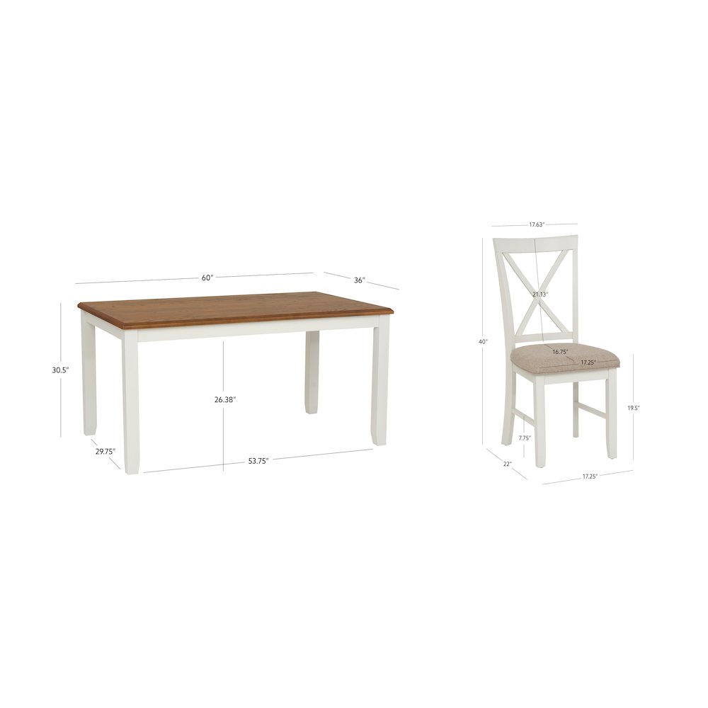 Jane Brown 5 Piece Dining Set. Picture 9
