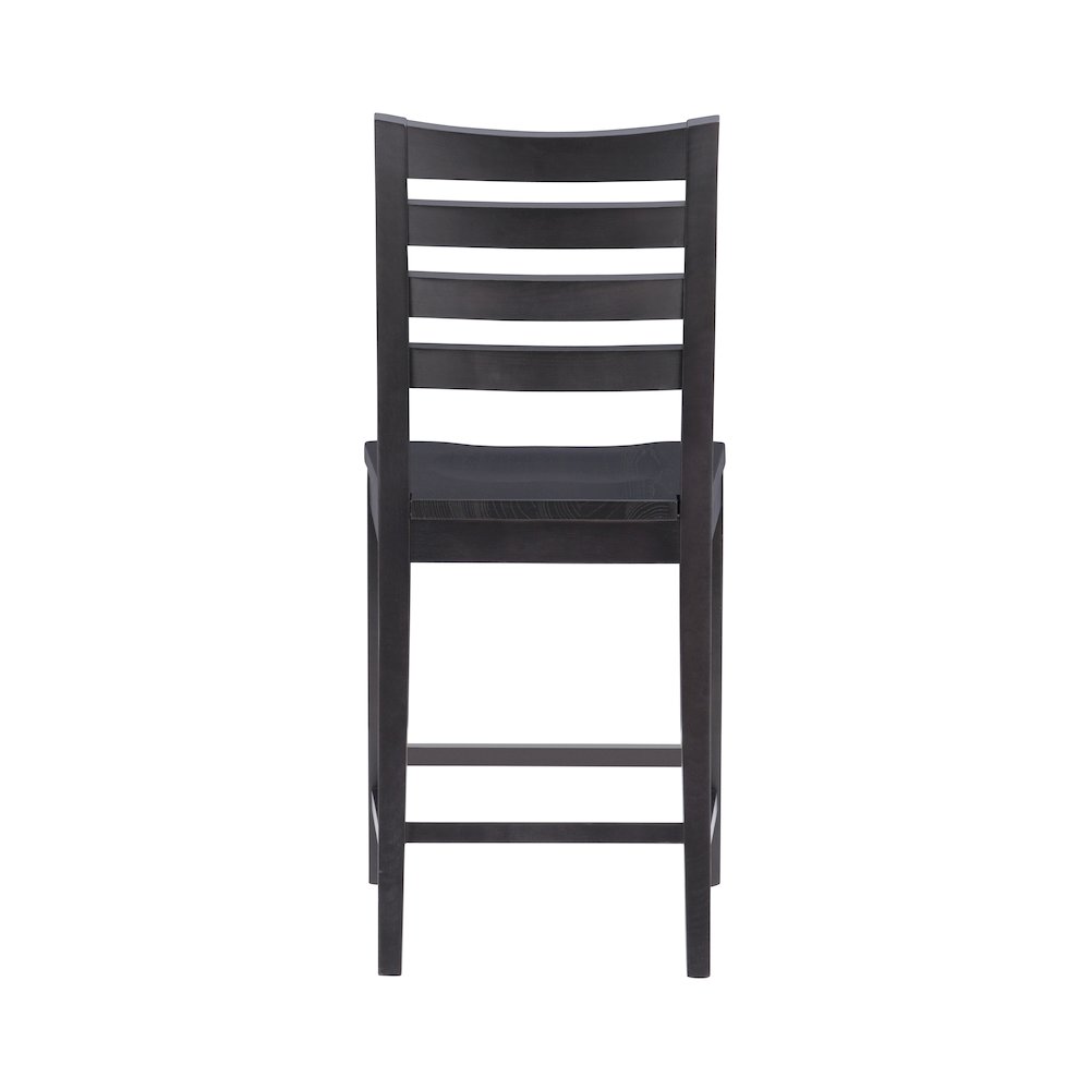 Flynn Counter Stool Black Set Of 2. Picture 8