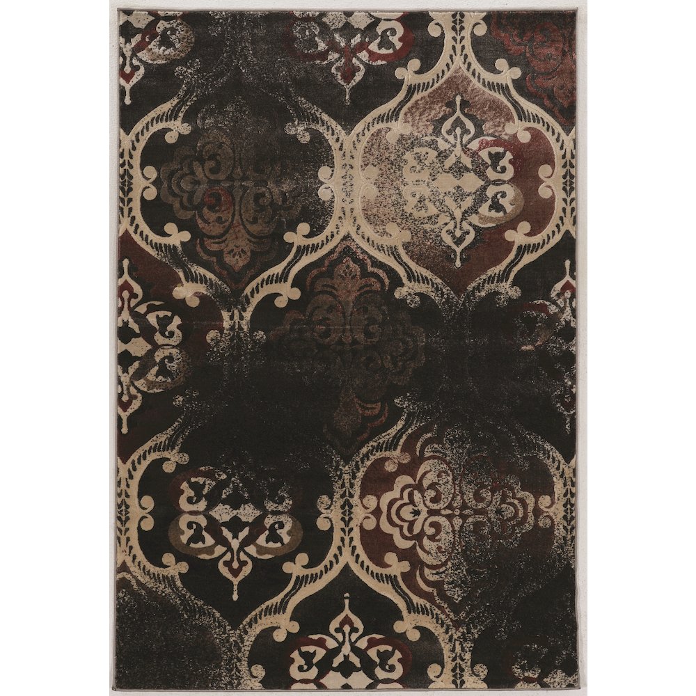 Jewel Arthur Blue & Rust 8x10.3, Rug. Picture 1