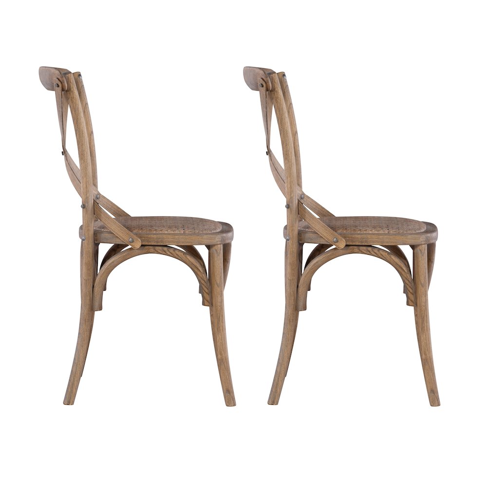 Helia Set Of Two Bentwood Chairs. Picture 6