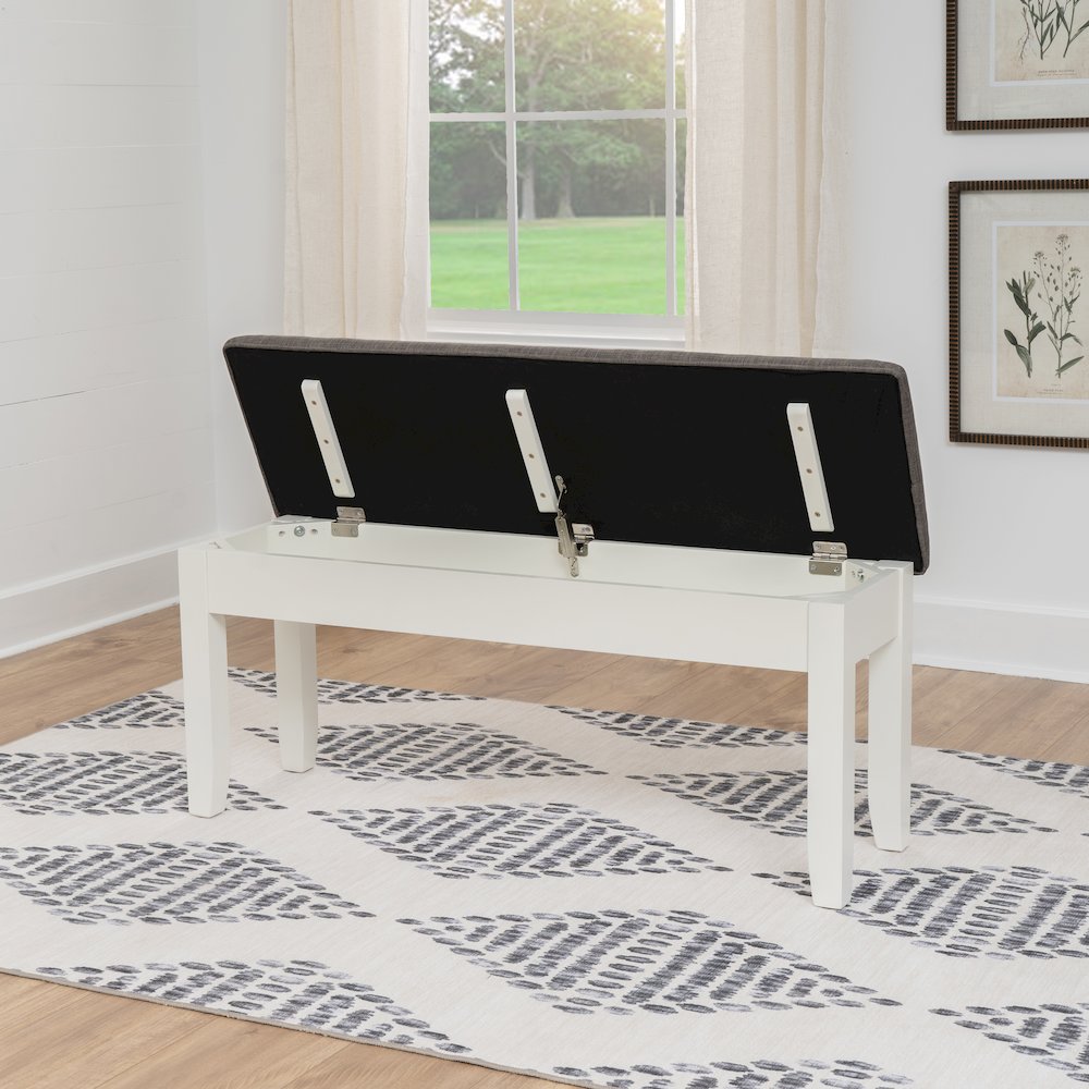 Jane Storage Bench. Picture 4