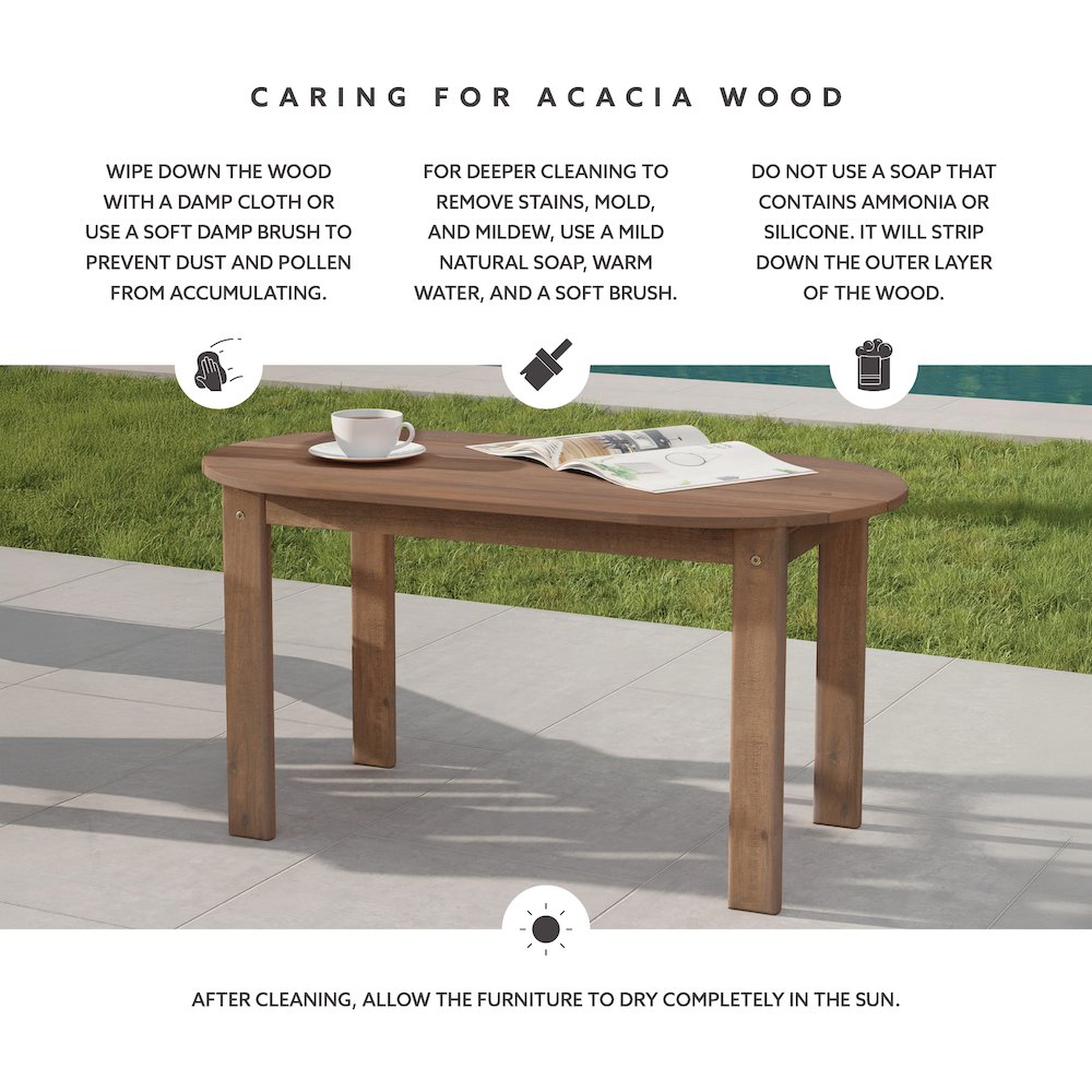 Adirondack Acorn Coffee Table. Picture 10