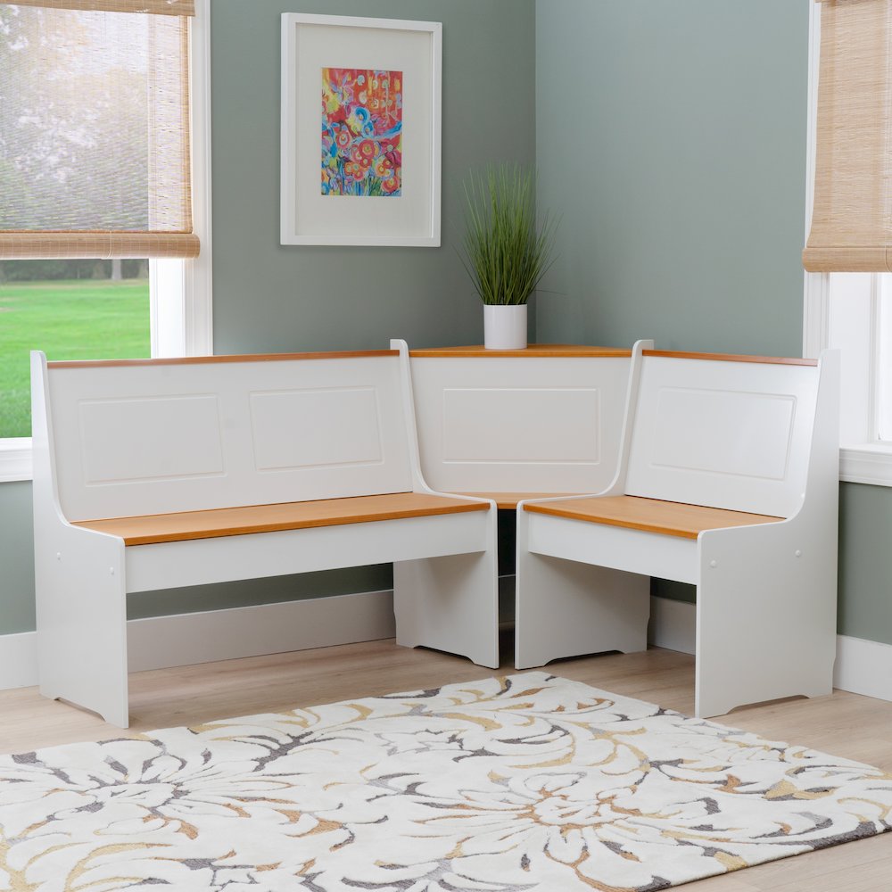 Ardmore Nook White With Pine Accents. Picture 6