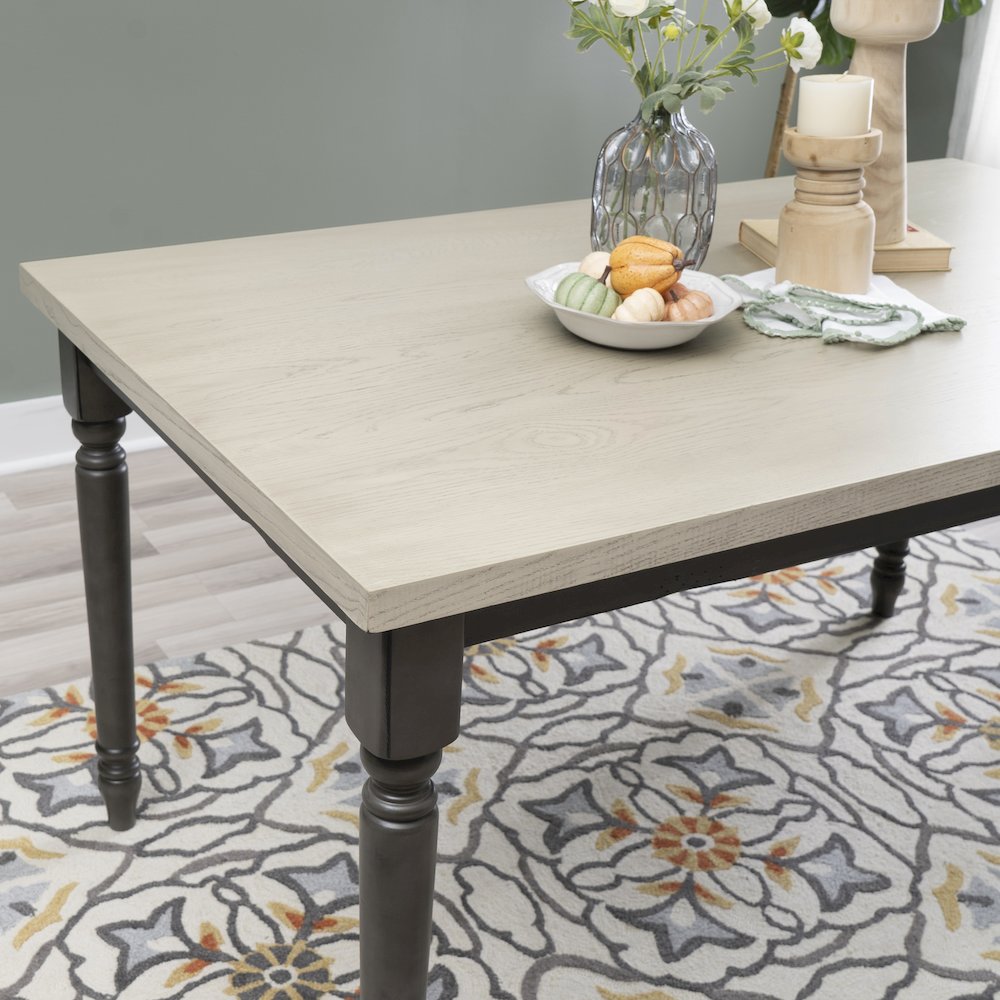 Willow Grey Dining Table. Picture 5