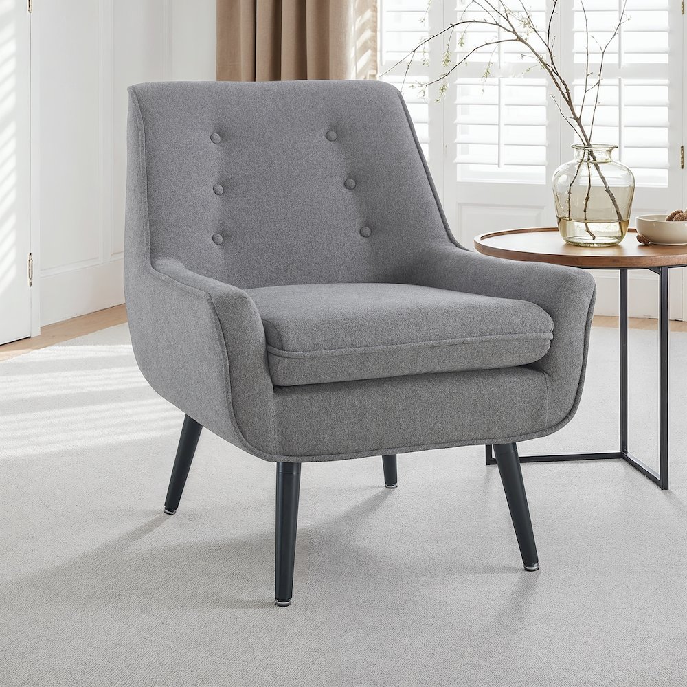 Trelis Chair - Gray Flannel. Picture 5