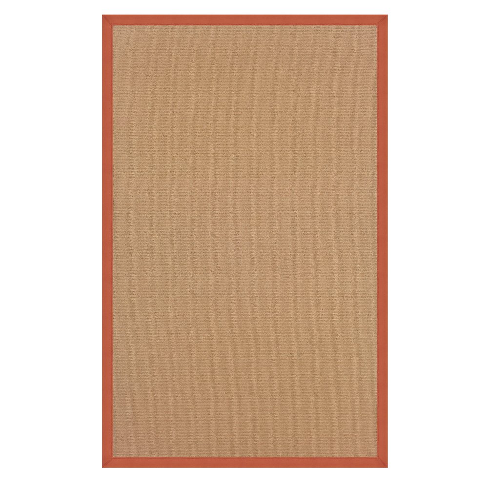 Athena Cork & Burnt Orange 1.10x2.10, Rug. Picture 1