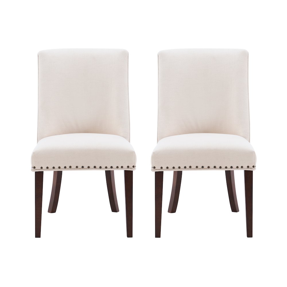 Adler Dining Chair Espresso Natural, Set of 2. Picture 1
