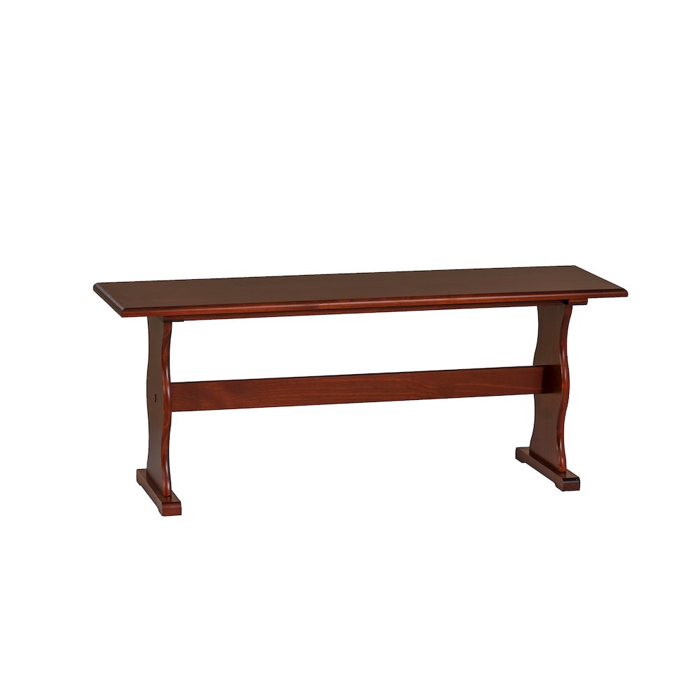Chelsea Walnut Bench. Picture 6