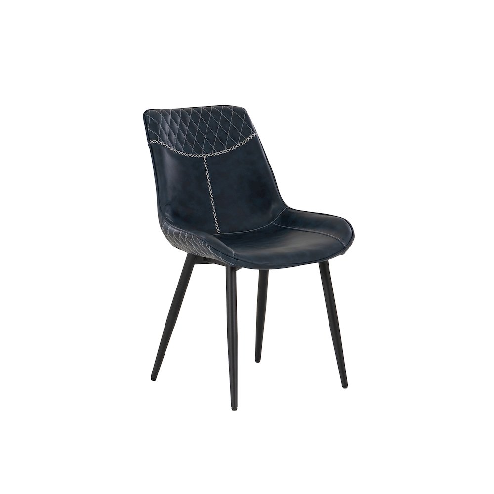 Edler Blue Dining Chairs, Set Of Two. Picture 1