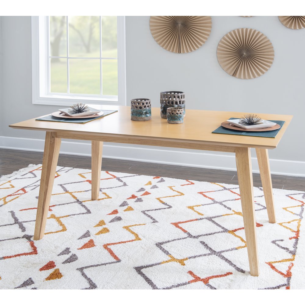 Cadence 7Pc Dining Set Natural. Picture 5