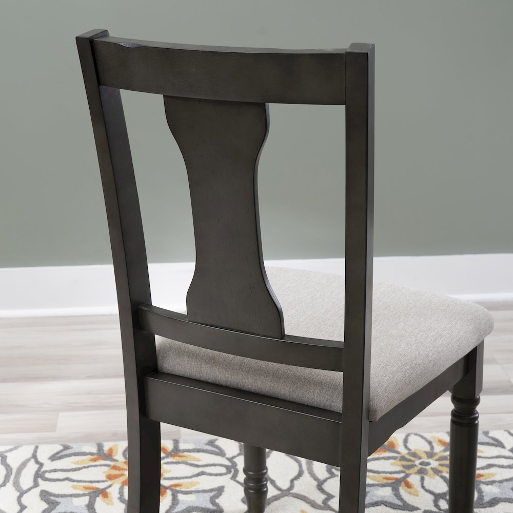 Willow Grey Side Chair. Picture 4