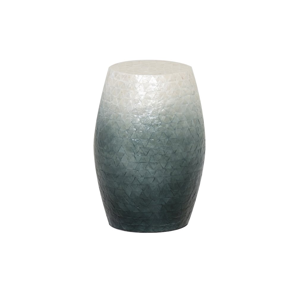 Prianna Ombre Capiz Mosaic Drum Table. Picture 5