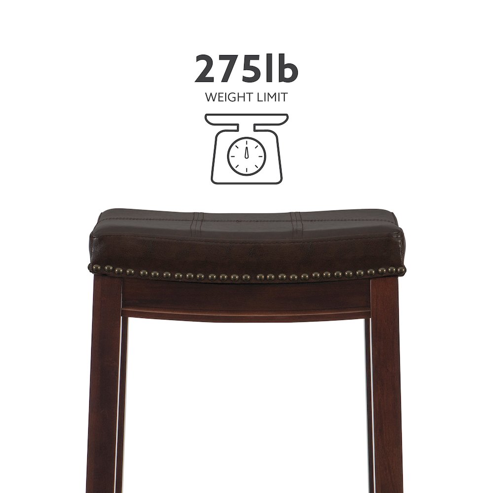 Claridge Brown Barstool. Picture 14