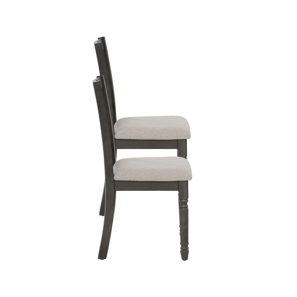 Willow Grey Side Chair. Picture 6