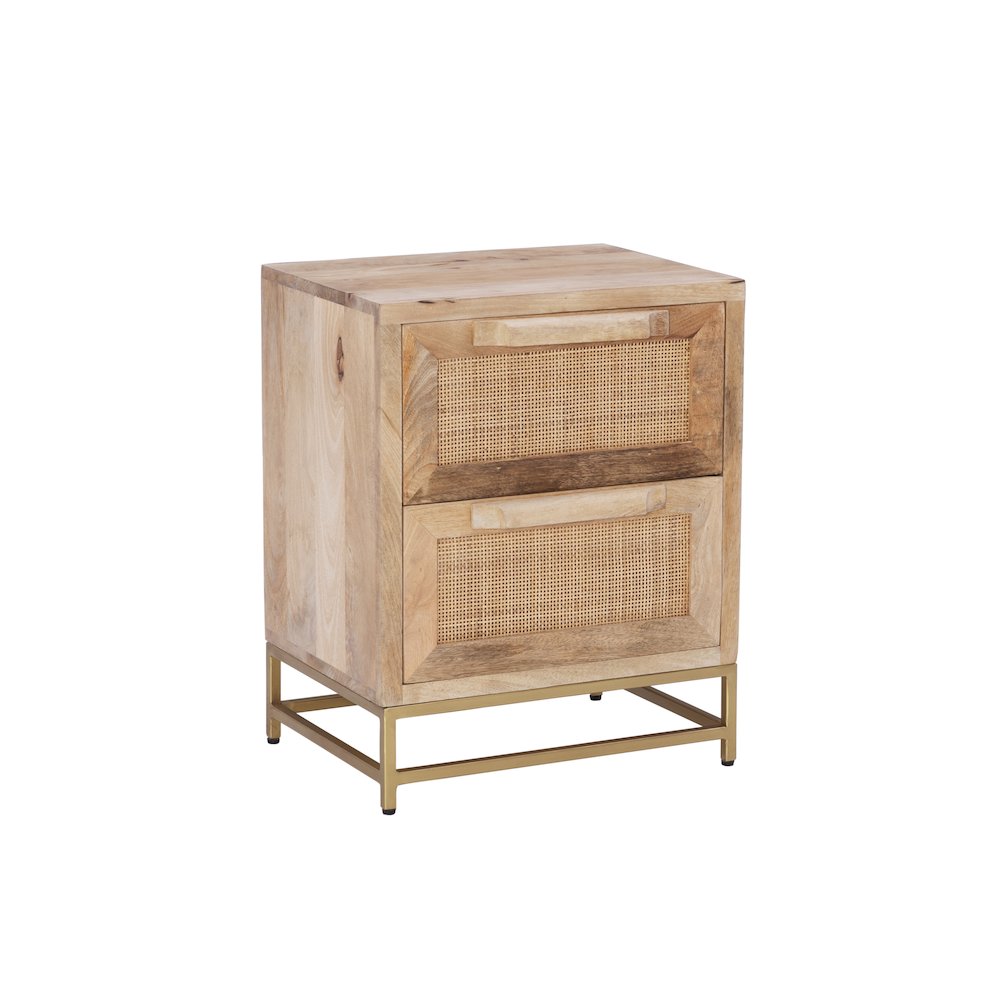 Janie Rattan Cabinet Two Drawers. Picture 9