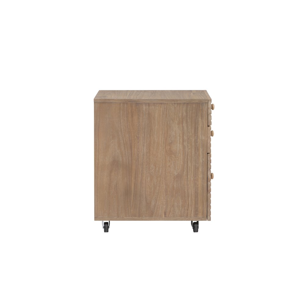 Ripples File Cabinet Natural. Picture 4