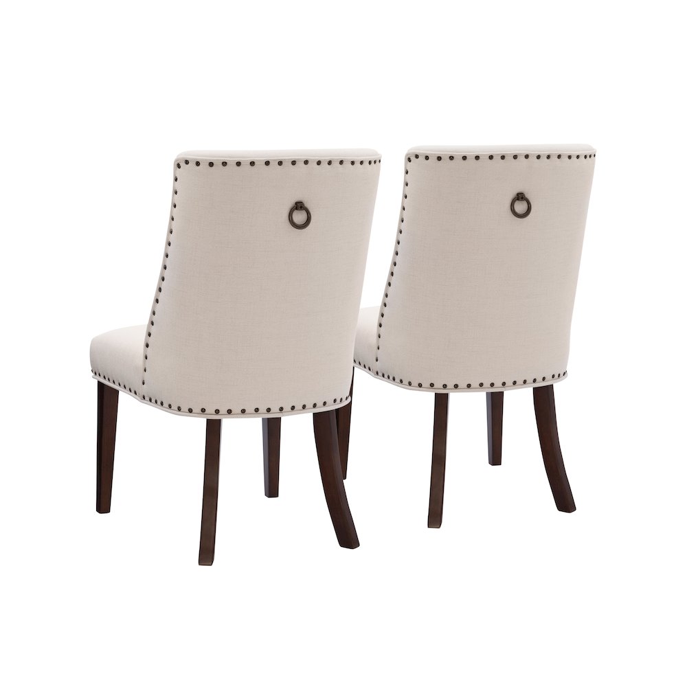 Adler Dining Chair Espresso Natural, Set of 2. Picture 9