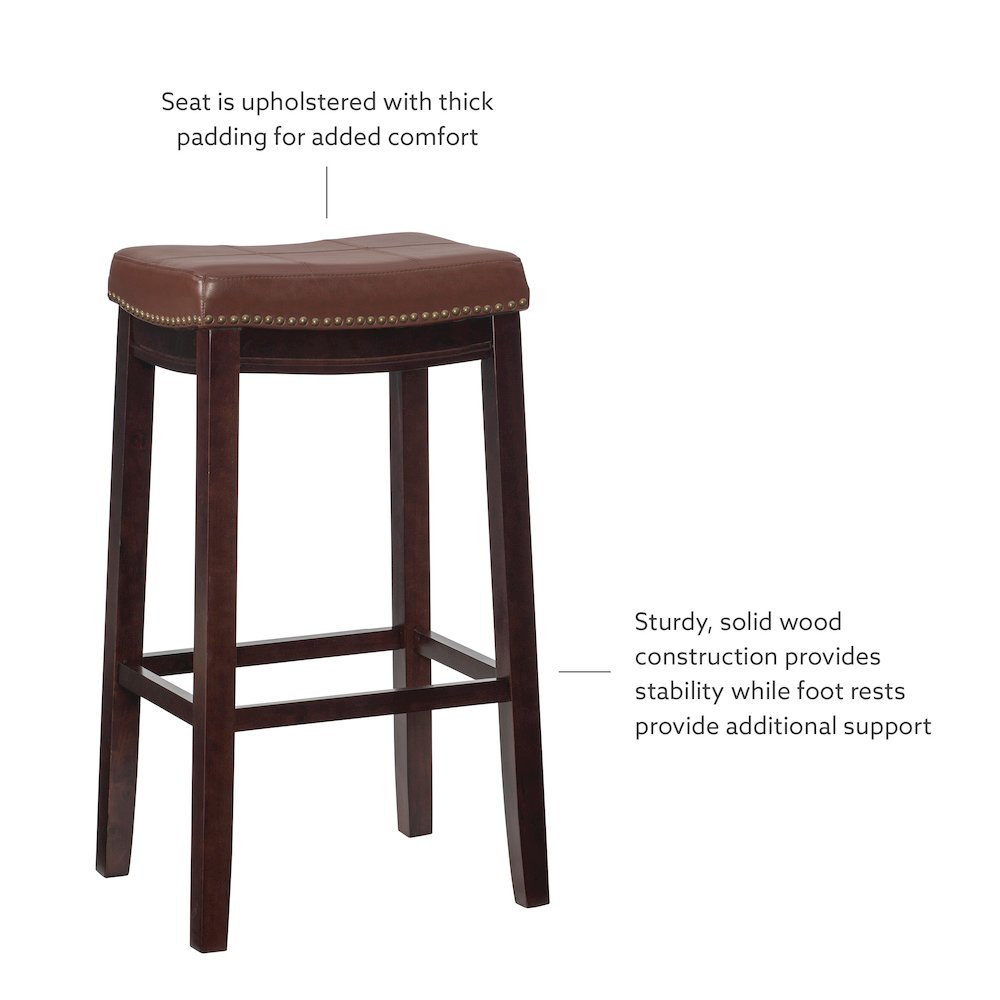 Claridge Cognac Bar Stool. Picture 9
