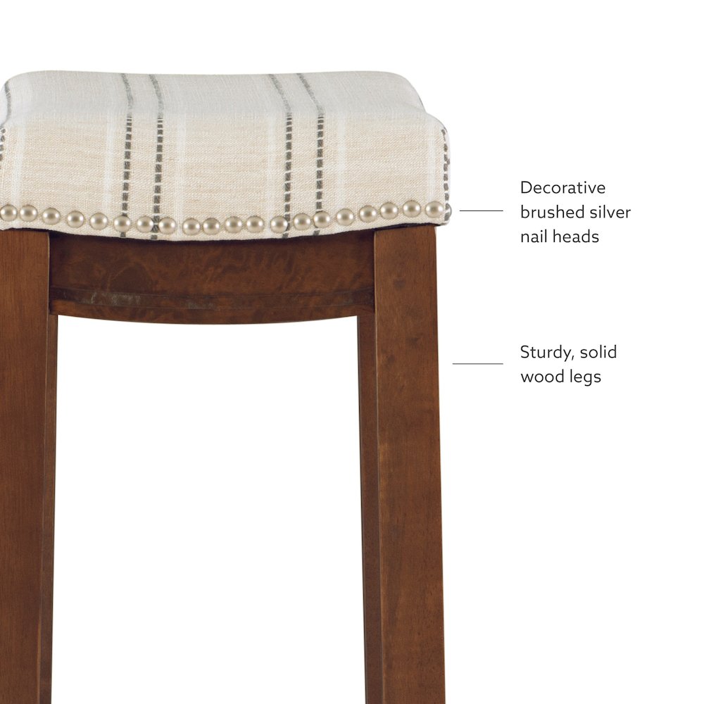 Claridge Natural Bar Stool. Picture 11