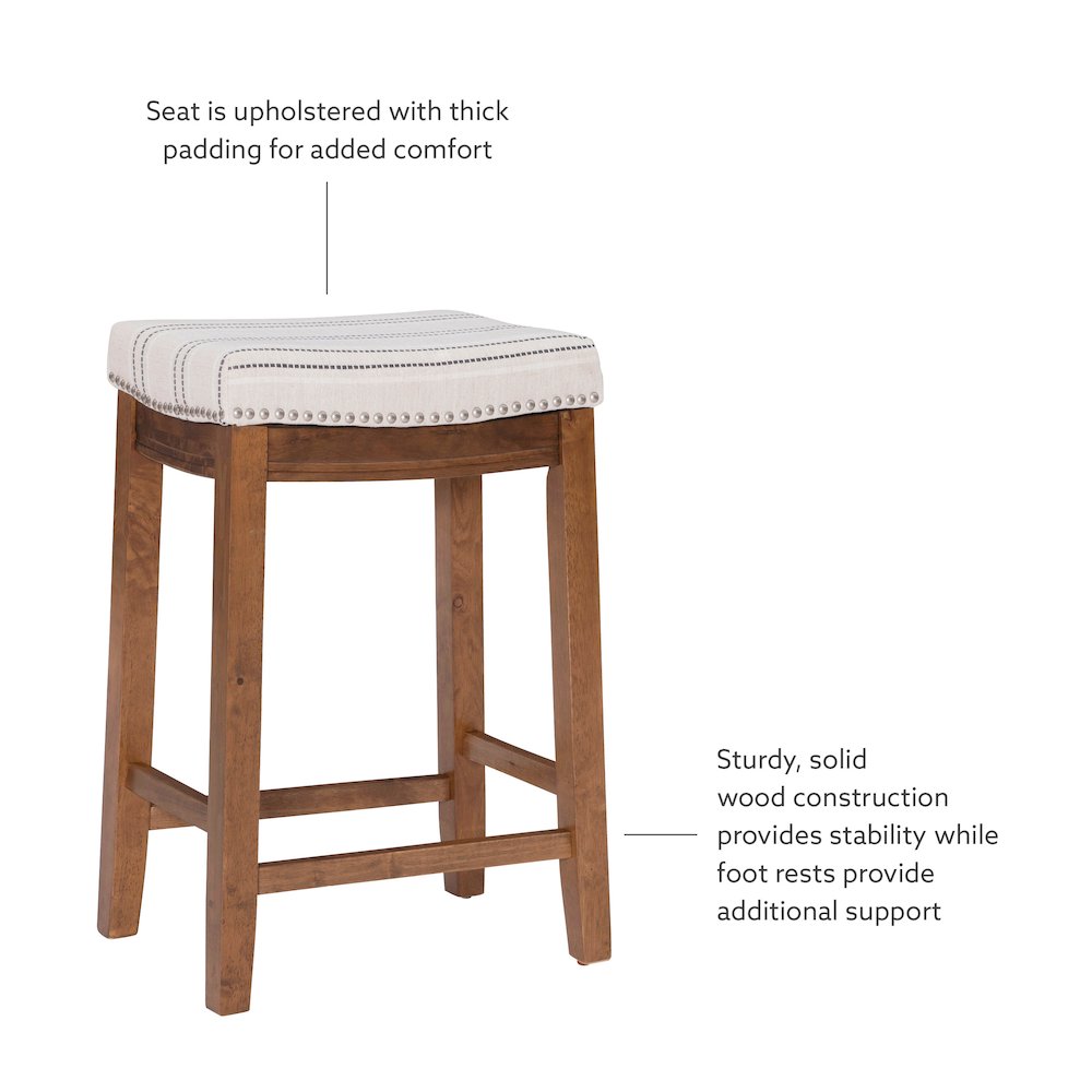 Claridge Natural Counter Stool. Picture 8