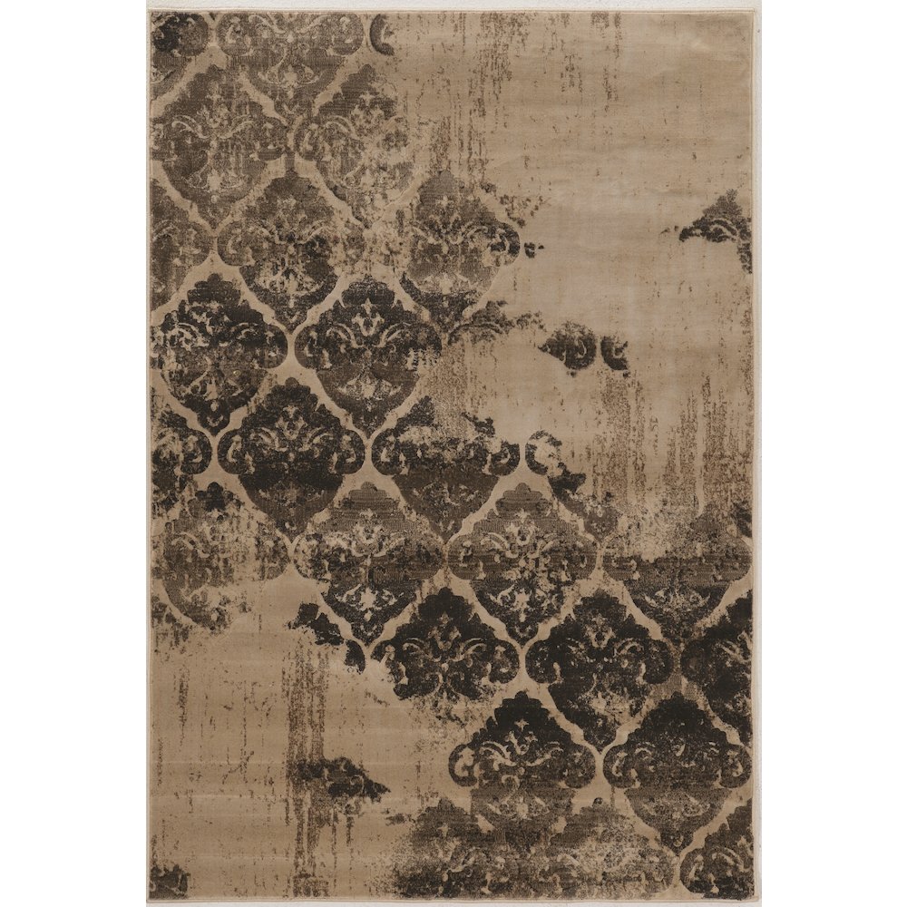 Jewel Clara Beige & Olive 5x7.6, Rug. Picture 1