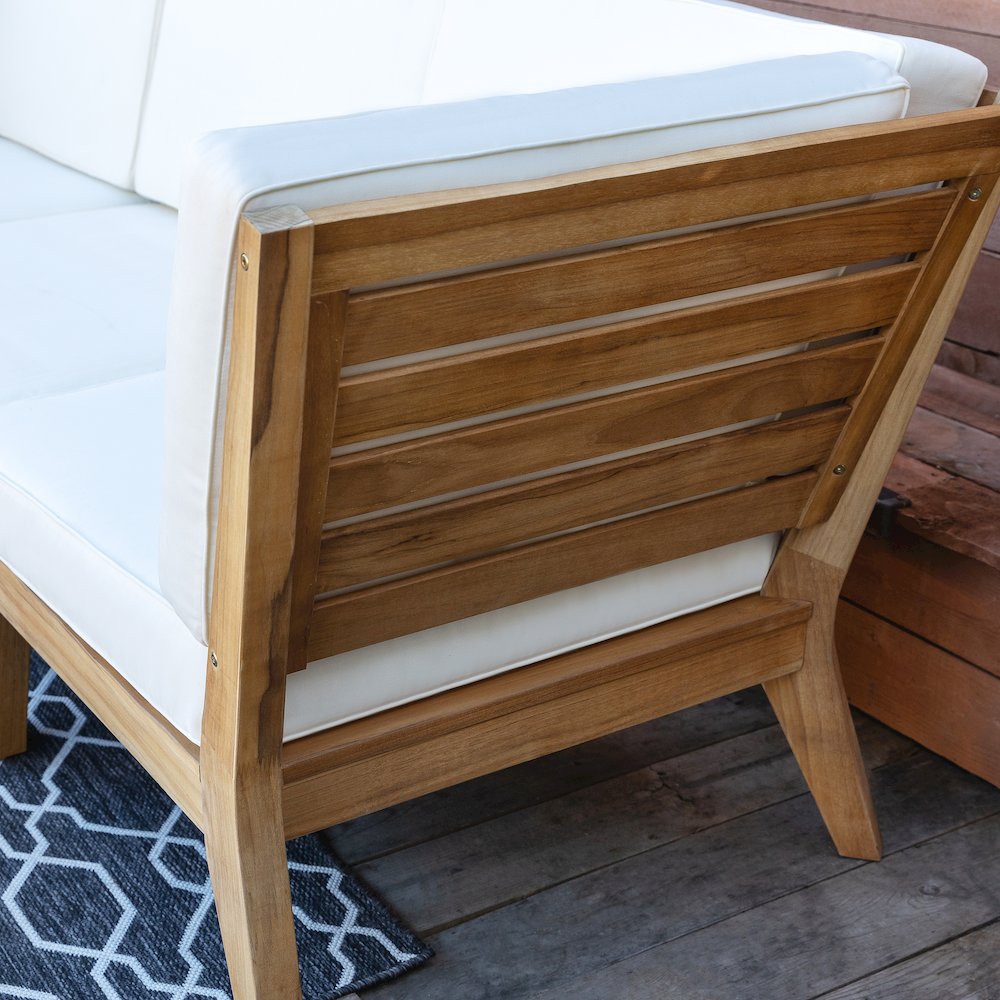 Fontana Outdoor Armless Chair. Picture 4