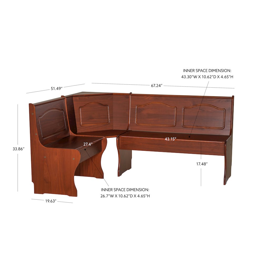 Chelsea Walnut Corner Unit. Picture 10