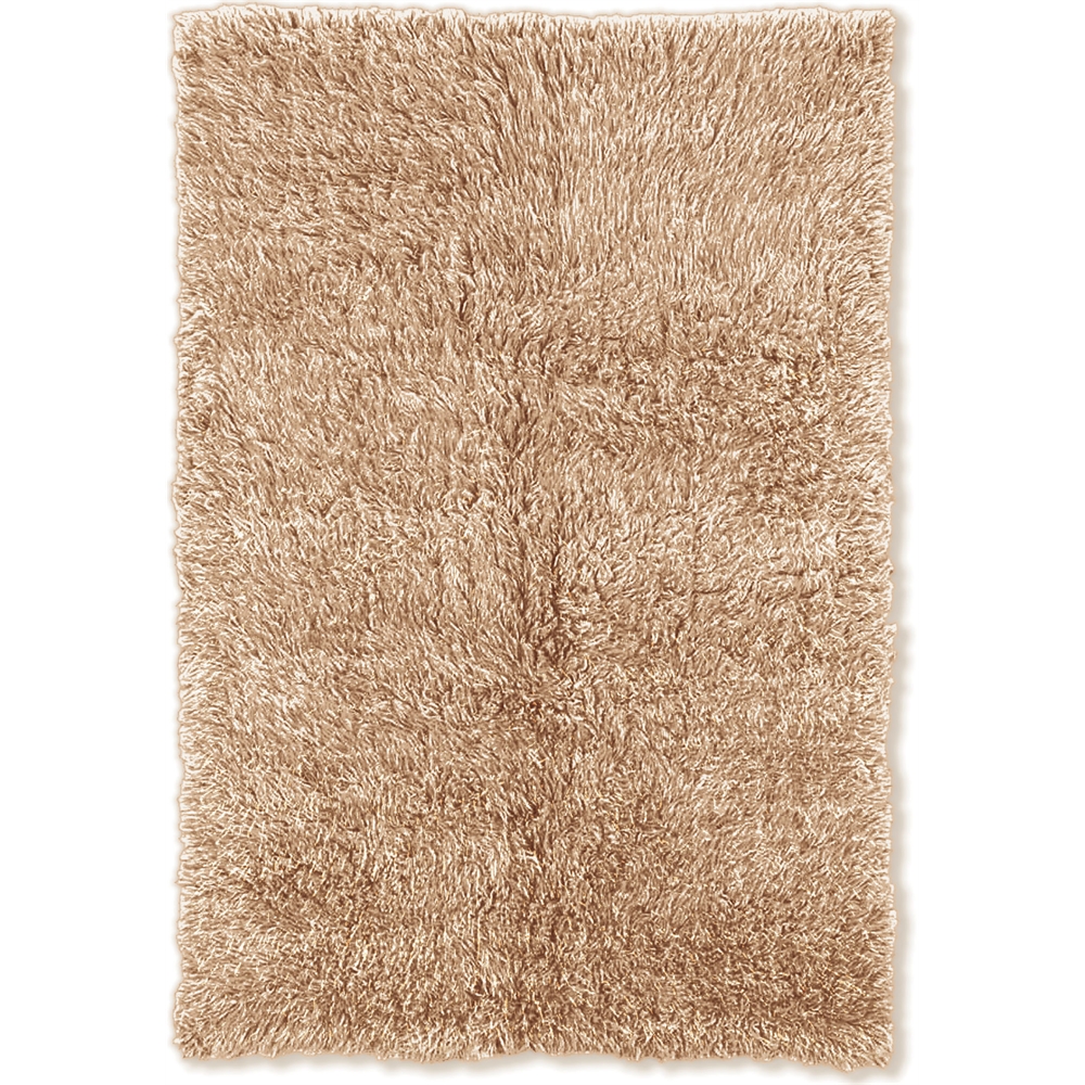 New Flokati 1400gram Tan 8x10, Rug. Picture 1