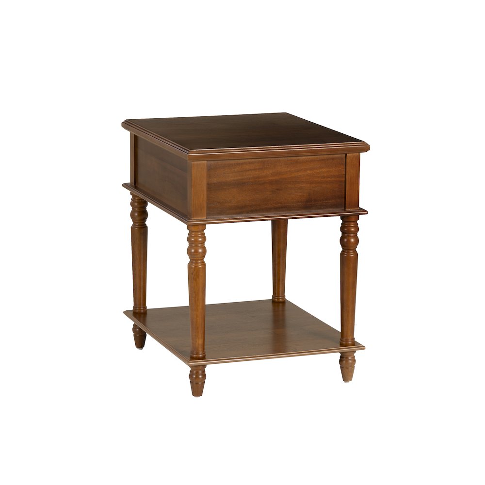 McGhie Side Table Hazelnut. Picture 12