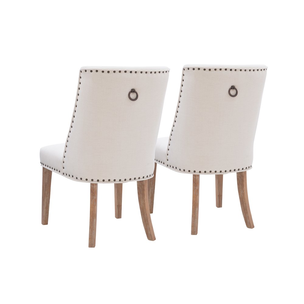 Adler Dining Chair Natural  Set of Two. Picture 7