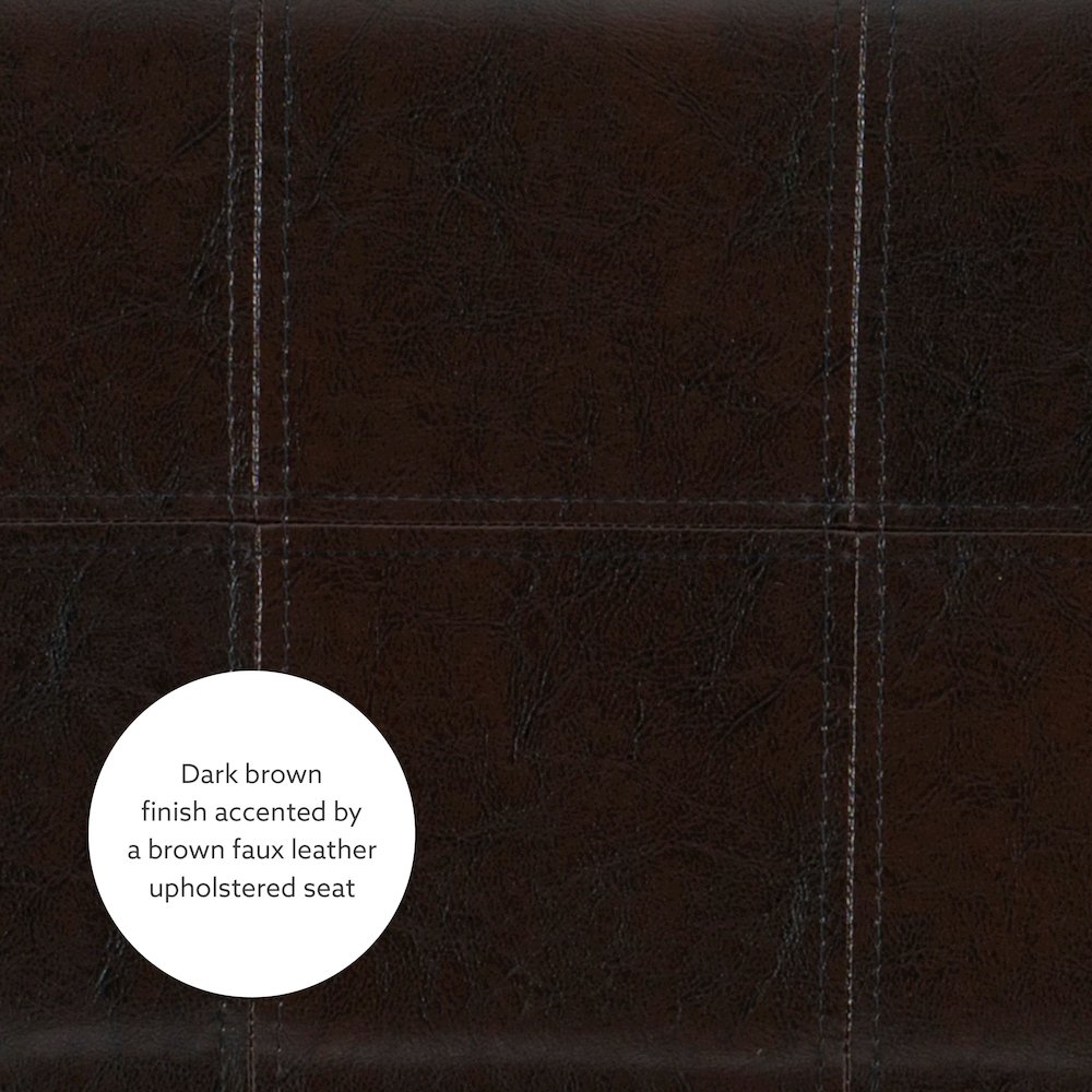 Claridge Brown Counter Stool. Picture 12