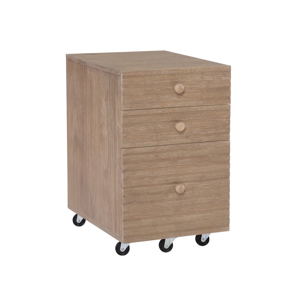 Ripples File Cabinet Natural. Picture 1