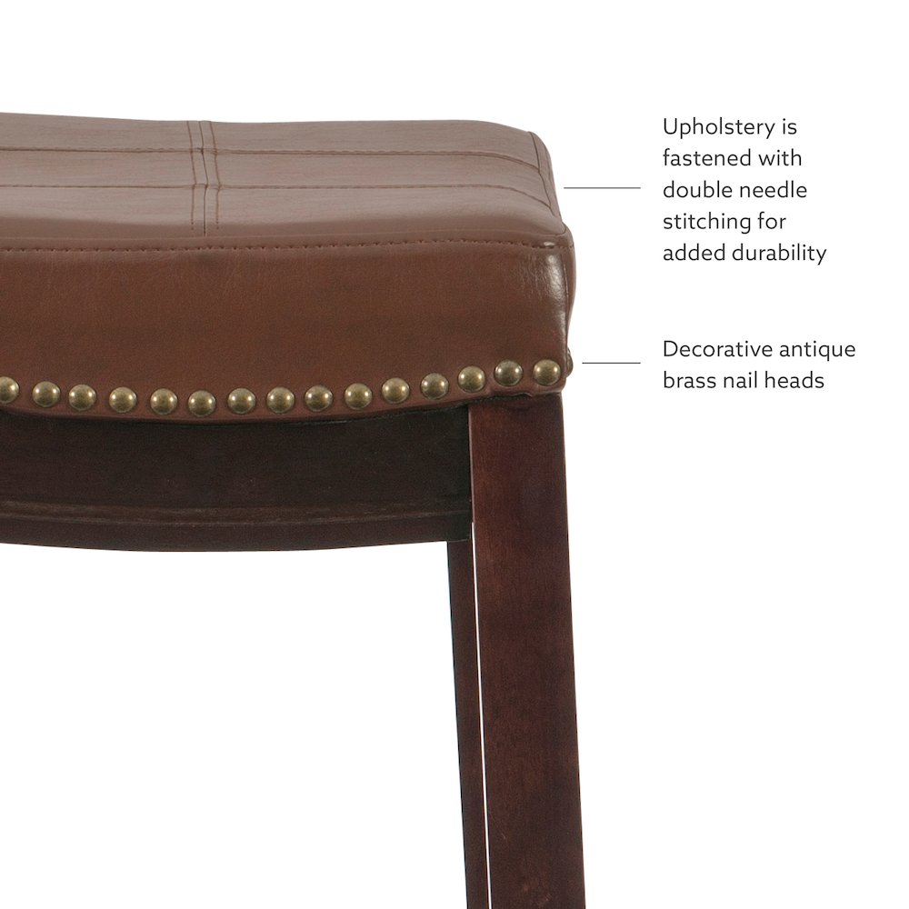 Claridge Cognac Bar Stool. Picture 10