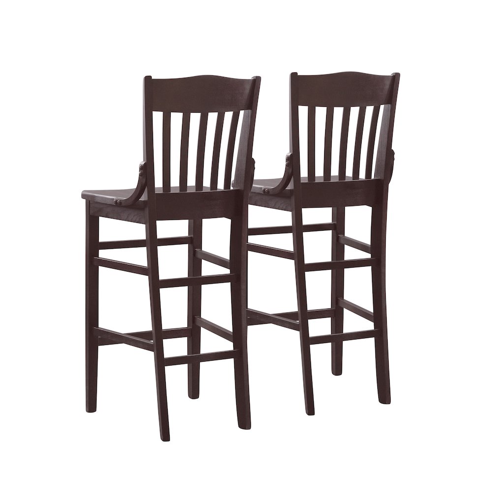 Jace Barstool Brown Set Of 2. Picture 7