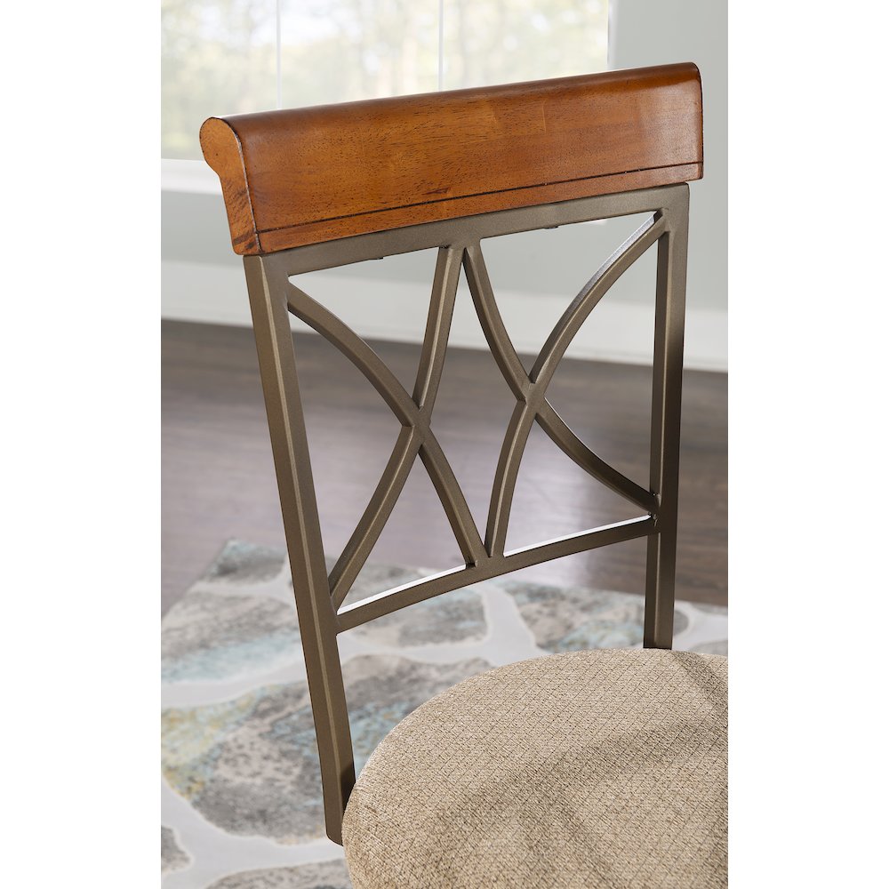 Hamilton Swivel Counter Stool. Picture 3