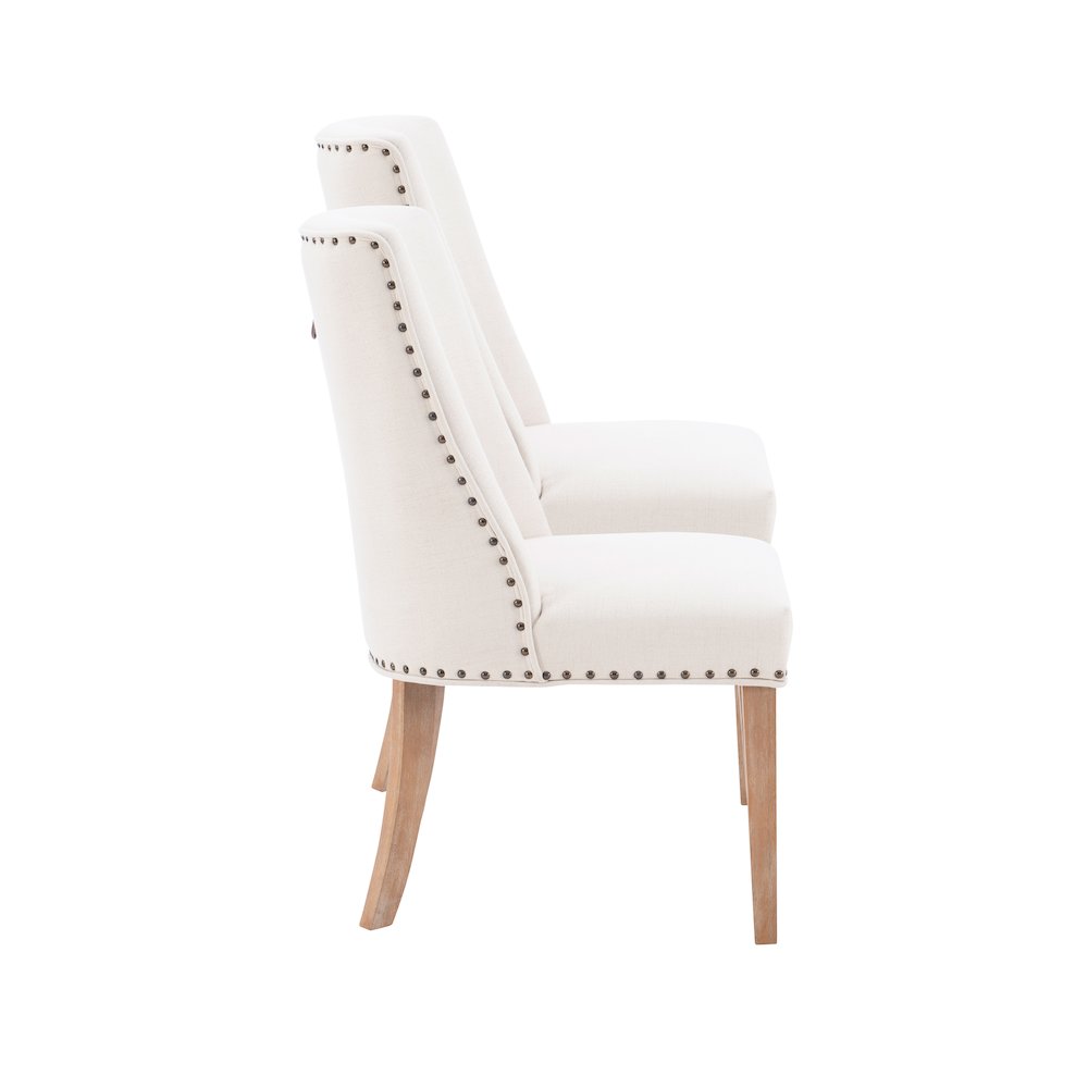 Adler Dining Chair Natural  Set of Two. Picture 4