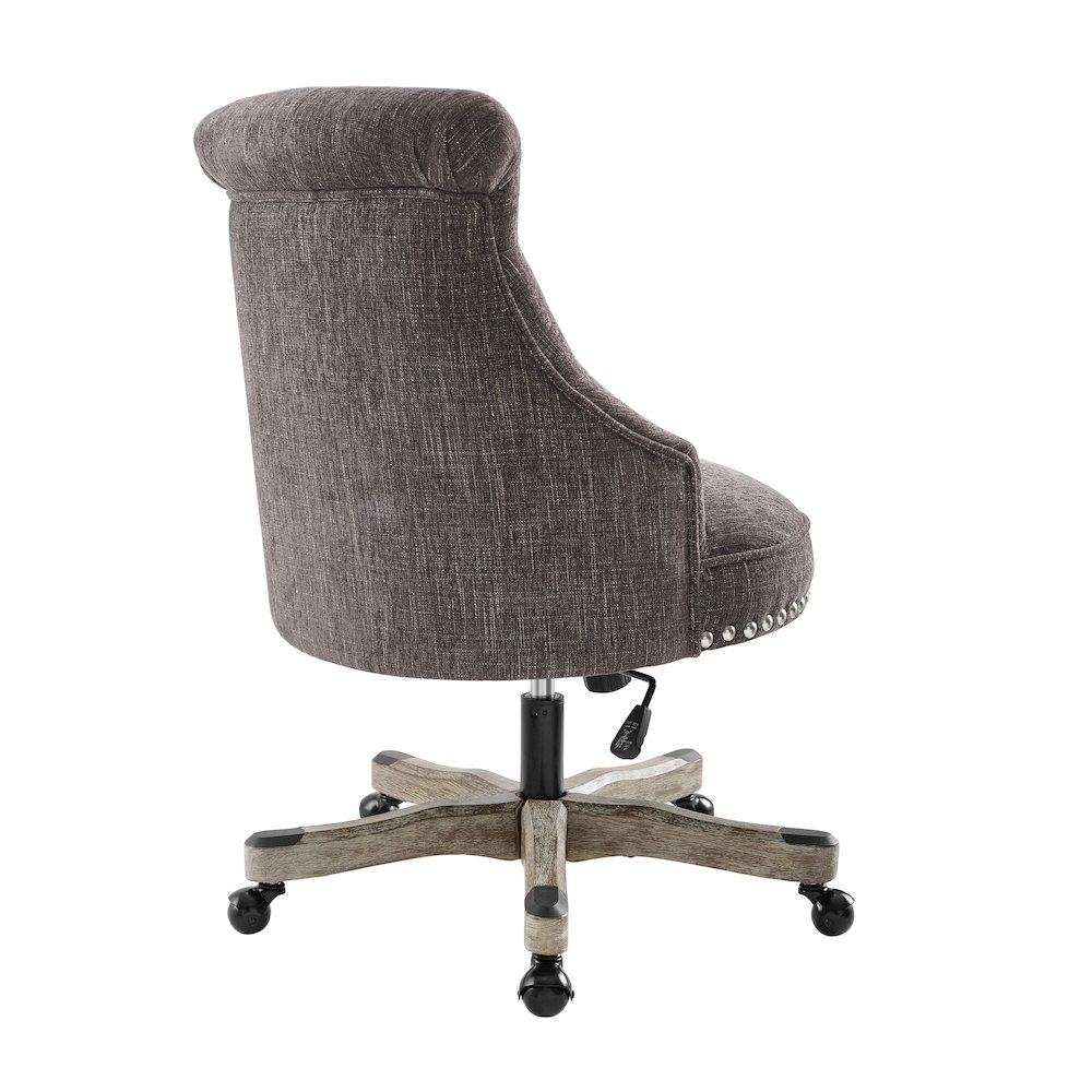 Sinclair Office Chair, Charcoal Gray. Picture 5