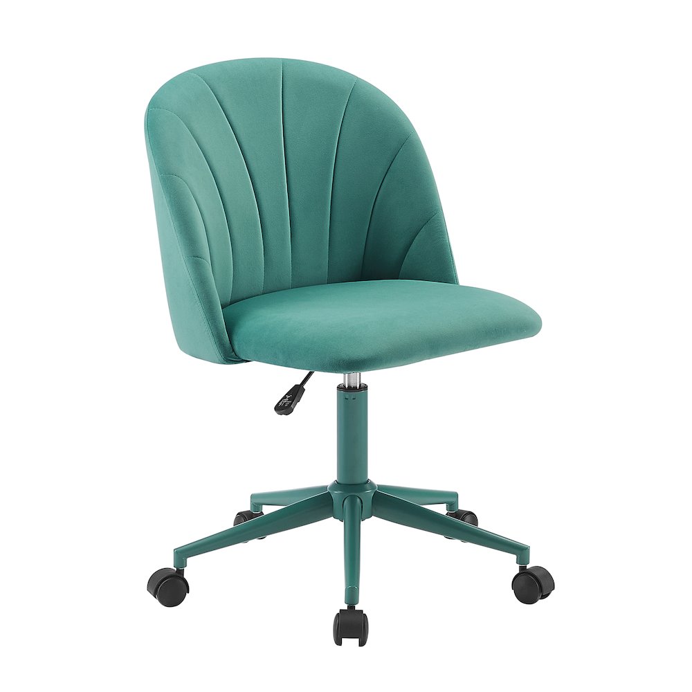 Adalynn Desk Chair Aqua. Picture 1