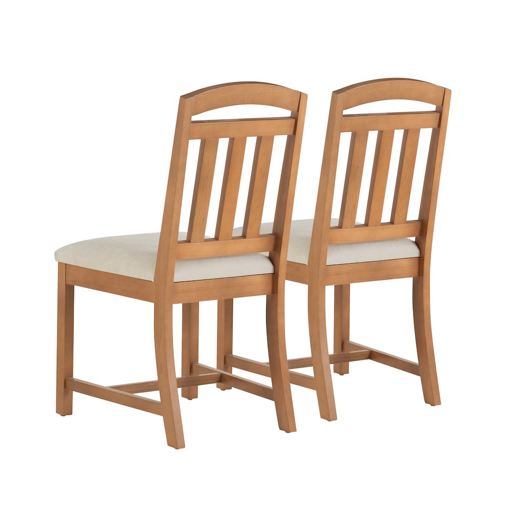 Wilmer Side Chair Brown Set Of 2. Picture 9