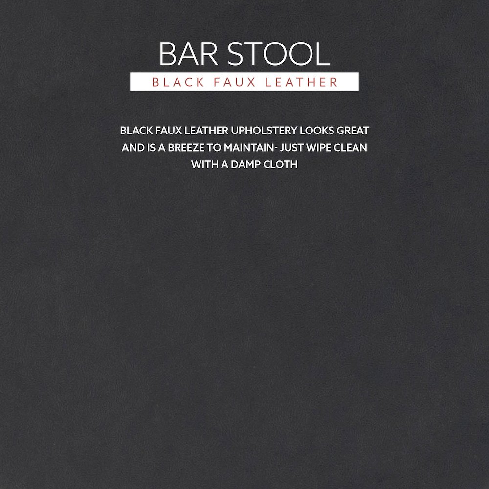 Maya Black 29 Inches Bar Stool. Picture 11