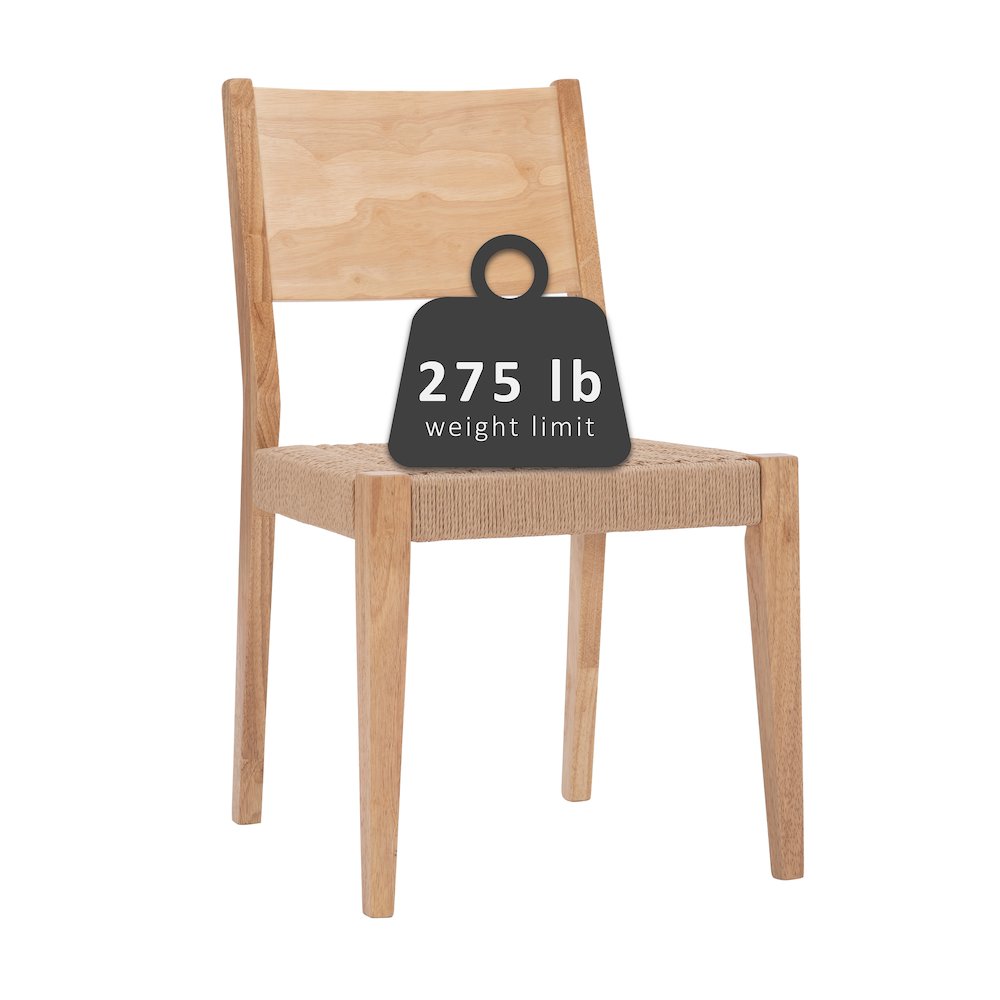 Cadence Dining Chair Natural - Set Of 2. Picture 12