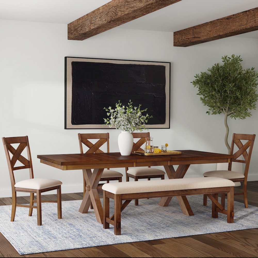 Kraven 6pc Dining Set. Picture 6