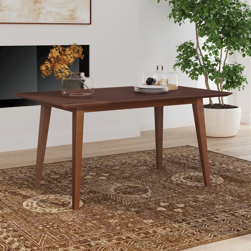 Cadence Dining Table Brown. Picture 4