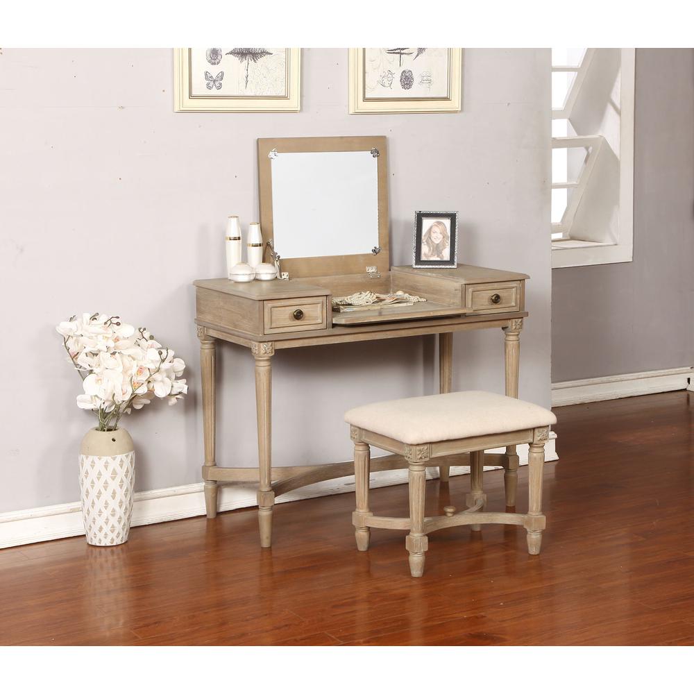 Cyndi Gray Wash Vanity. Picture 5
