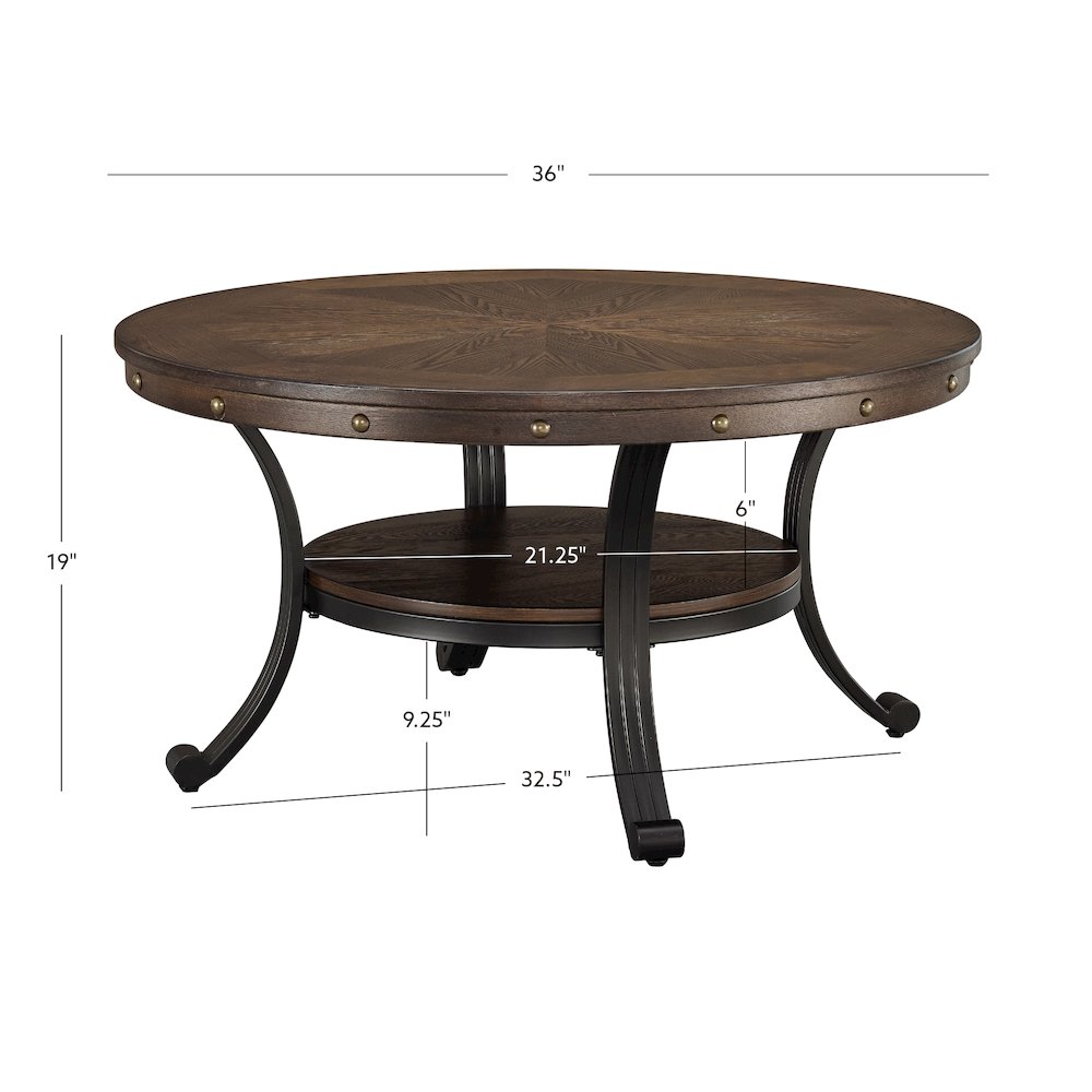 Franklin Cocktail Table. Picture 8