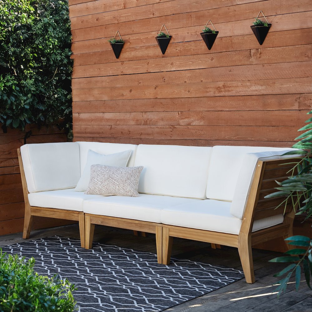 Fontana Outdoor Armless Chair. Picture 5
