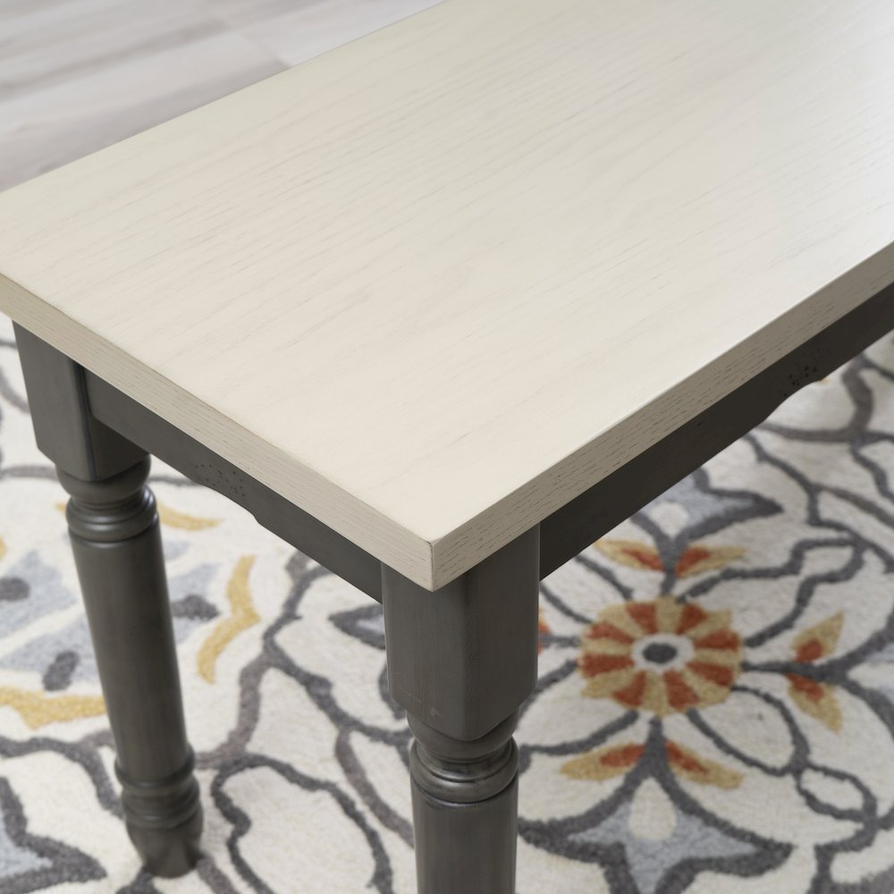 Willow Grey Bench. Picture 4