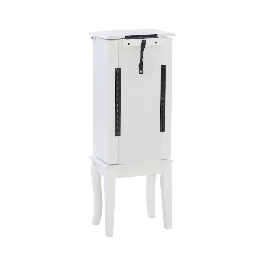 White Jewelry Armoire. Picture 11